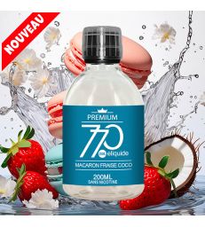 MACARON FRAISE COCO 200 ml 770 PREMIUM