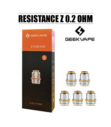 5 RÉSISTANCES SERIE Z GEEKVAPE