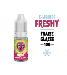 E-liquide FRAISE GLACÉE 10 ml FRESHY