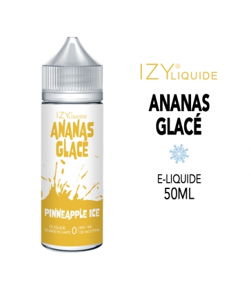 E-liquide ANANAS GLACÉ IZY LIQUIDE 50ml