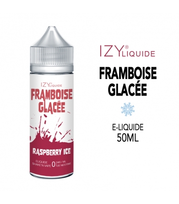 E-LIQUIDE FRAMBOISE GLACÉE IZY LIQUIDE 50ml