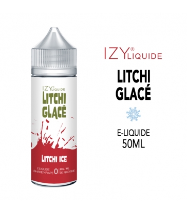 E-LIQUIDE LITCHI GLACÉ IZY LIQUIDE 50ml