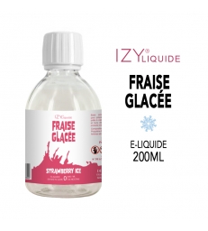 FRAISE GLACÉE 200ml IZY LIQUIDE