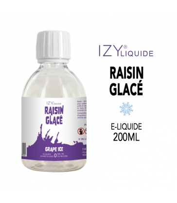 RAISIN GLACÉ 200ml IZY LIQUIDE