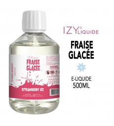 FRAISE GLACÉE 500ml IZY LIQUIDE