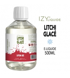 LITCHI GLACÉ 500ml IZY LIQUIDE