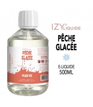 PÊCHE GLACÉE 500ml IZY LIQUIDE