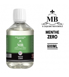 MENTHE ZÉRO E-liquide 500ml MB