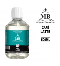 CAFÉ LATTE E-liquide 500ml MB