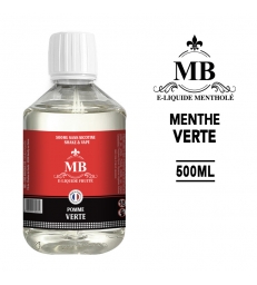 MENTHE VERTE E-liquide 500ml MB