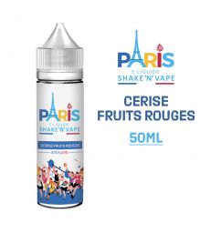 CERISE FRUITS ROUGES 50 ml E-liquide PARIS