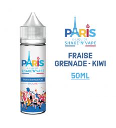 FRAISE GRENADE KIWI 50 ml E-liquide PARIS