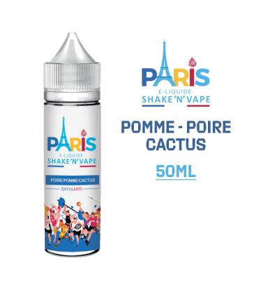 POIRE POMME CACTUS 50 ml E-liquide PARIS