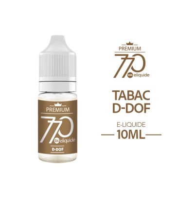 E Liquide Tabac D-DOF Cigare Cubain 770 Premium 10ml