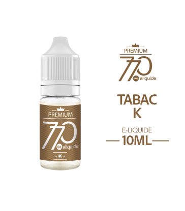 E-Liquide Tabac-K 10 ml 770 Premium 10ml