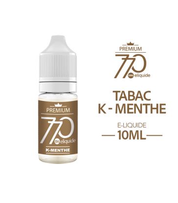 E-Liquide Tabac K Menthe 770 Premium 10ml