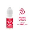 E-Liquide Saveur Fraise Crème 770 Premium 10ml