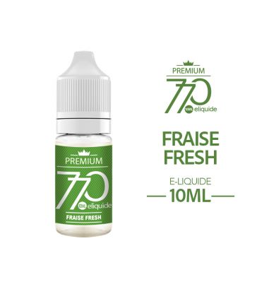 E-Liquide Fraise Fresh 770 Premium 10ml