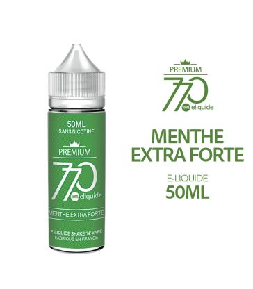 E-Liquide MENTHE EXTRA FORTE 50ML 770 Premium