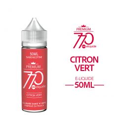 E-Liquide CITRON VERT 50 ml 770 Premium