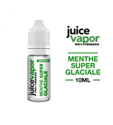 E-LIQUIDE MENTHE SUPER GLACIALE 10 ml JUICE VAPOR