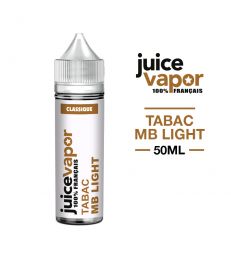 E liquide TABAC MB LIGHT 50 ml JUICE VAPOR