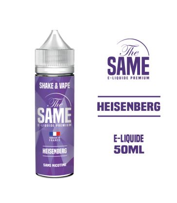 E liquide HEISENBERG  50 ml THE SAME