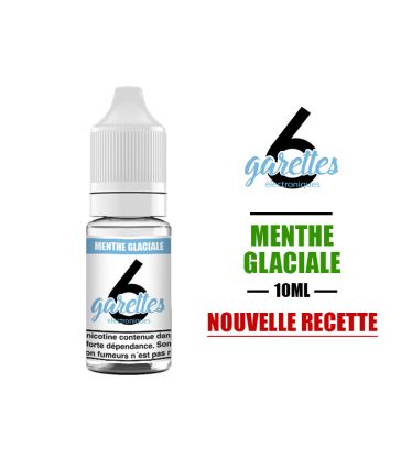 E-LIQUIDE LA MENTHE GLACIALE 10 ml 6GARETTES