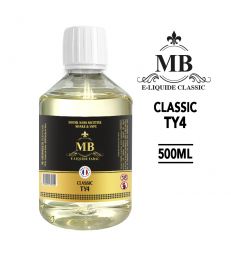 CLASSIC TY4 E-liquide 500ml MB