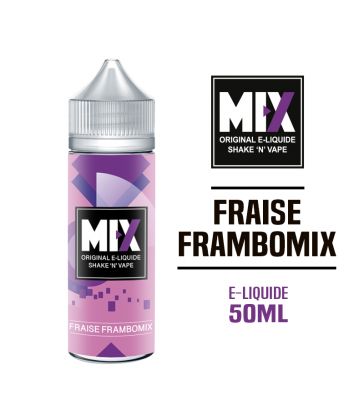 E liquide FRAISE FRAMBOMIX 50 ml MIX