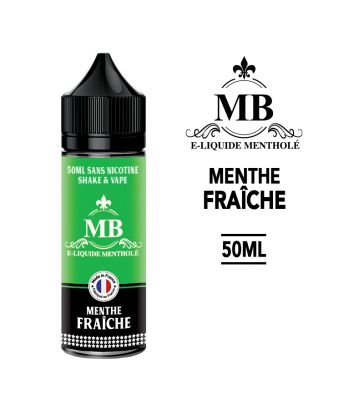 E-Liquide MENTHE FRAÎCHE 50 ml MB