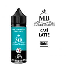 E-Liquide CAFÉ LATTE 50 ml MB