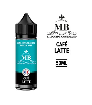 E-Liquide CAFÉ LATTE 50 ml MB