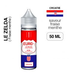 E liquide Fraise Menthe 50 ml EUROLIQUIDE CROATIE