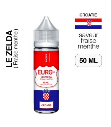 E liquide Fraise Menthe 50 ml EUROLIQUIDE CROATIE