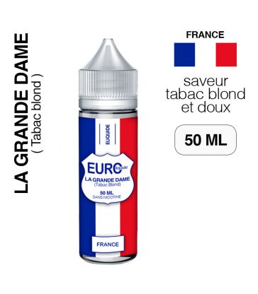 E liquide Tabac blond 50 ml EUROLIQUIDE FRANCE