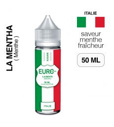 E liquide Menthe 50 ml EUROLIQUIDE ITALIE