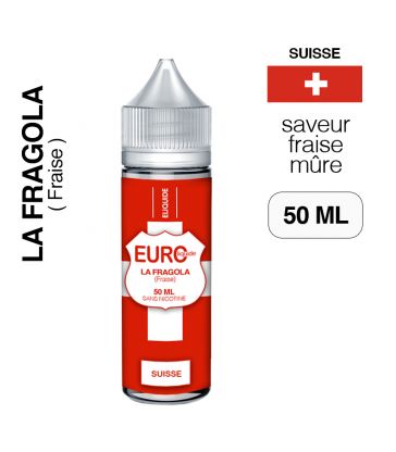 E-liquide Fraise 50 ml EUROLIQUIDE SUISSE