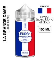 E liquide Tabac blond 100 ml EUROLIQUIDE FRANCE