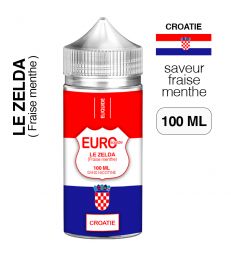 E liquide Fraise Menthe 100 ml EUROLIQUIDE CROATIE