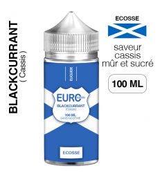 E liquide Cassis 100 ml EUROLIQUIDE ÉCOSSE