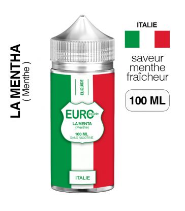 E liquide Menthe 100 ml EUROLIQUIDE ITALIE