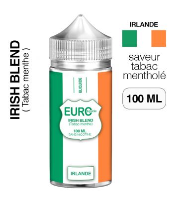 E liquide Tabac menthe 100 ml EUROLIQUIDE IRLANDE