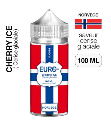 E liquide Cerise glaciale 100 ml EUROLIQUIDE NORVEGE