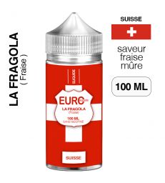 E-liquide Fraise 100 ml EUROLIQUIDE SUISSE