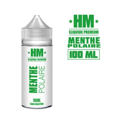 E-liquide MENTHE POLAIRE HM 100 ml