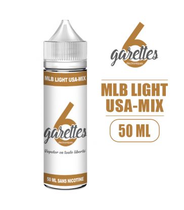 E-liquide MLB Light USA-MIX 50ML 6garettes