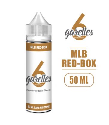 Eliquide MLB RED-BOX 50ML 6Garettes