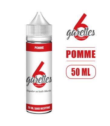 E liquide POMME 50ML 6Garettes