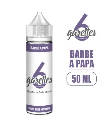 BARBE à PAPA 50 ml + booster MENTHOL